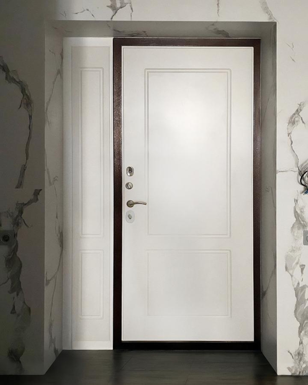 Металлическая дверь с МДФ