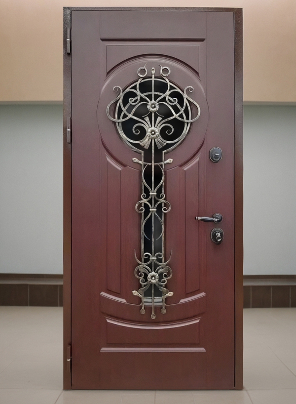 С накладной ковкой