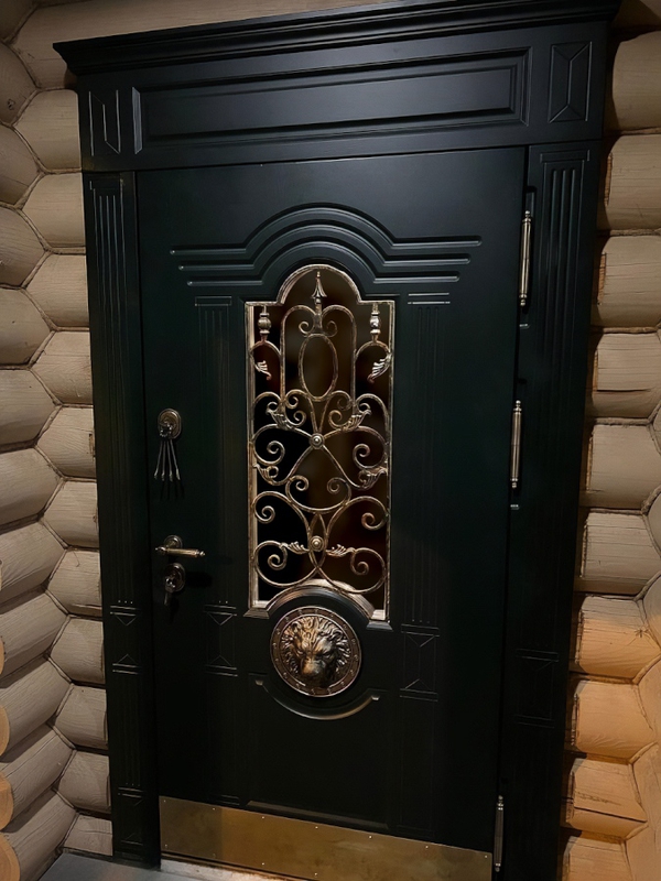 С карнизом и отбойником