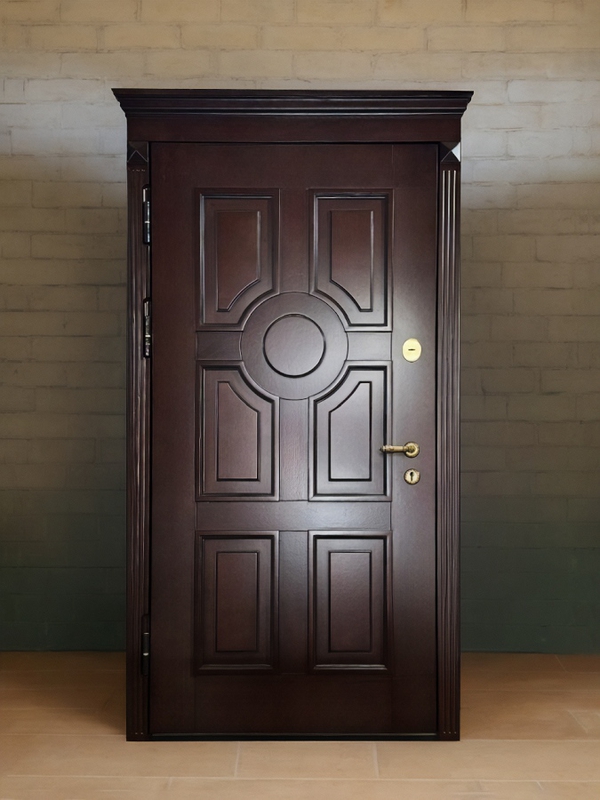 С карнизом и багетом