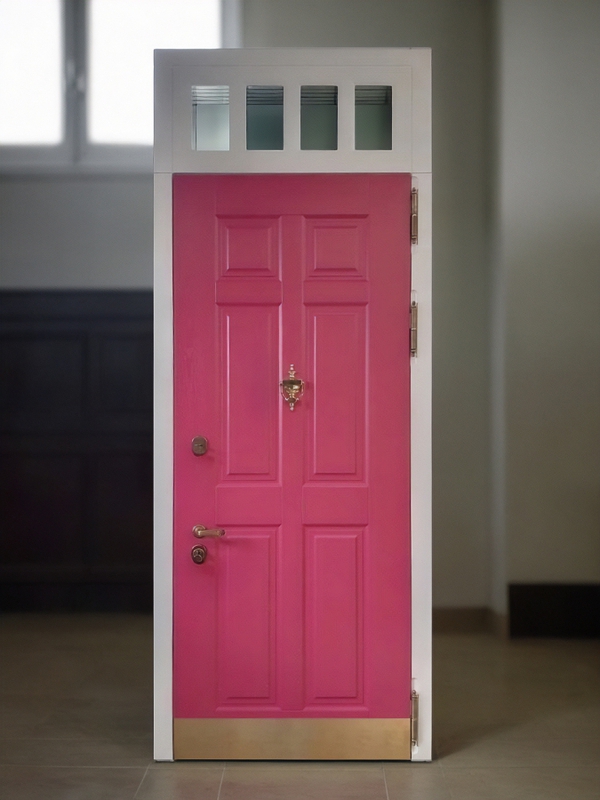 С белым наличником