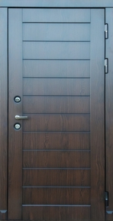 Входная морозостойкая дверь с терморазрывом (наборные шпонированные плиты МДФ) Входная морозостойкая дверь с терморазрывом (наборные шпонированные плиты МДФ)